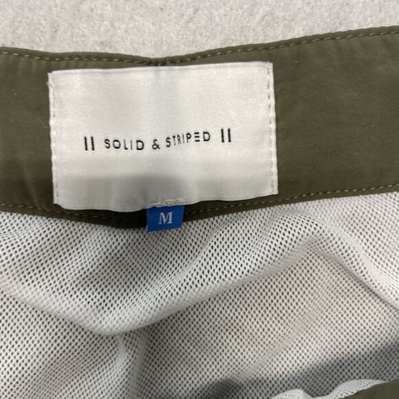 Solid & Striped Swim Shorts Men’s Size Medium Lined Trunks - Picture 5 of 6